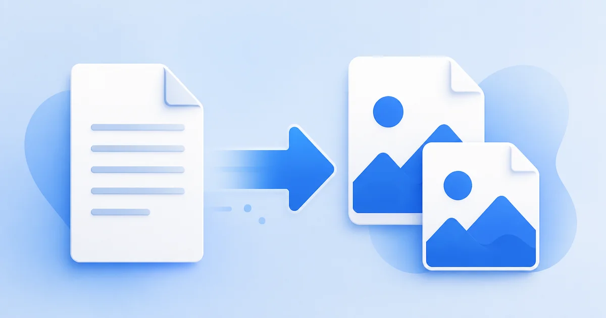 แปลง PDF เป็นรูปภาพ JPG PNG ฟรี