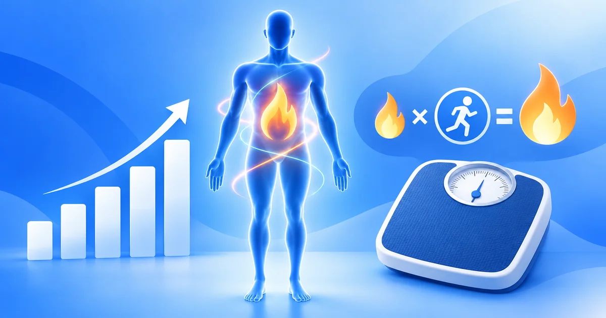 แผนภาพ TDEE คืออะไร แสดงสูตรคำนวณ BMR และระดับกิจกรรม Activity Factor